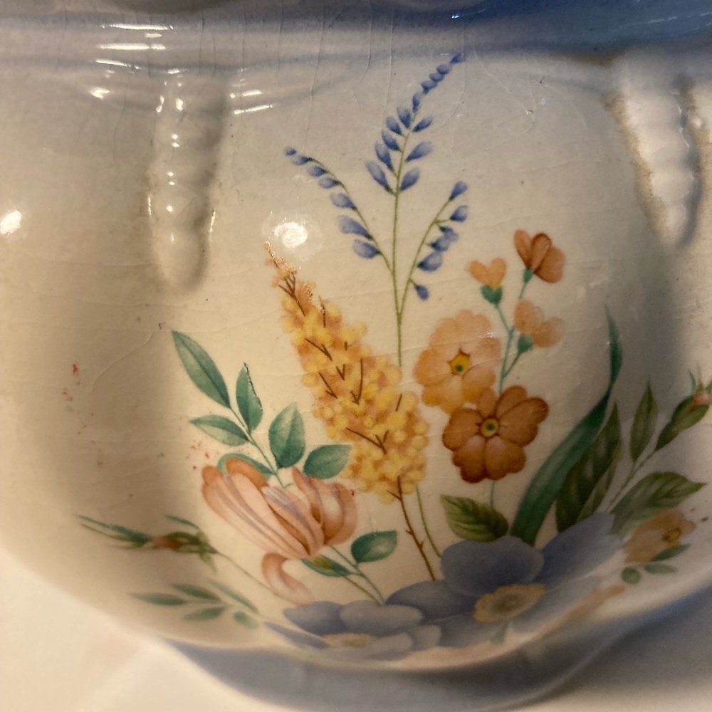 Ironstone England Chamber Pot 1890 Antique - Picture 12 of 13